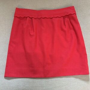 J. Crew wool mini skirt